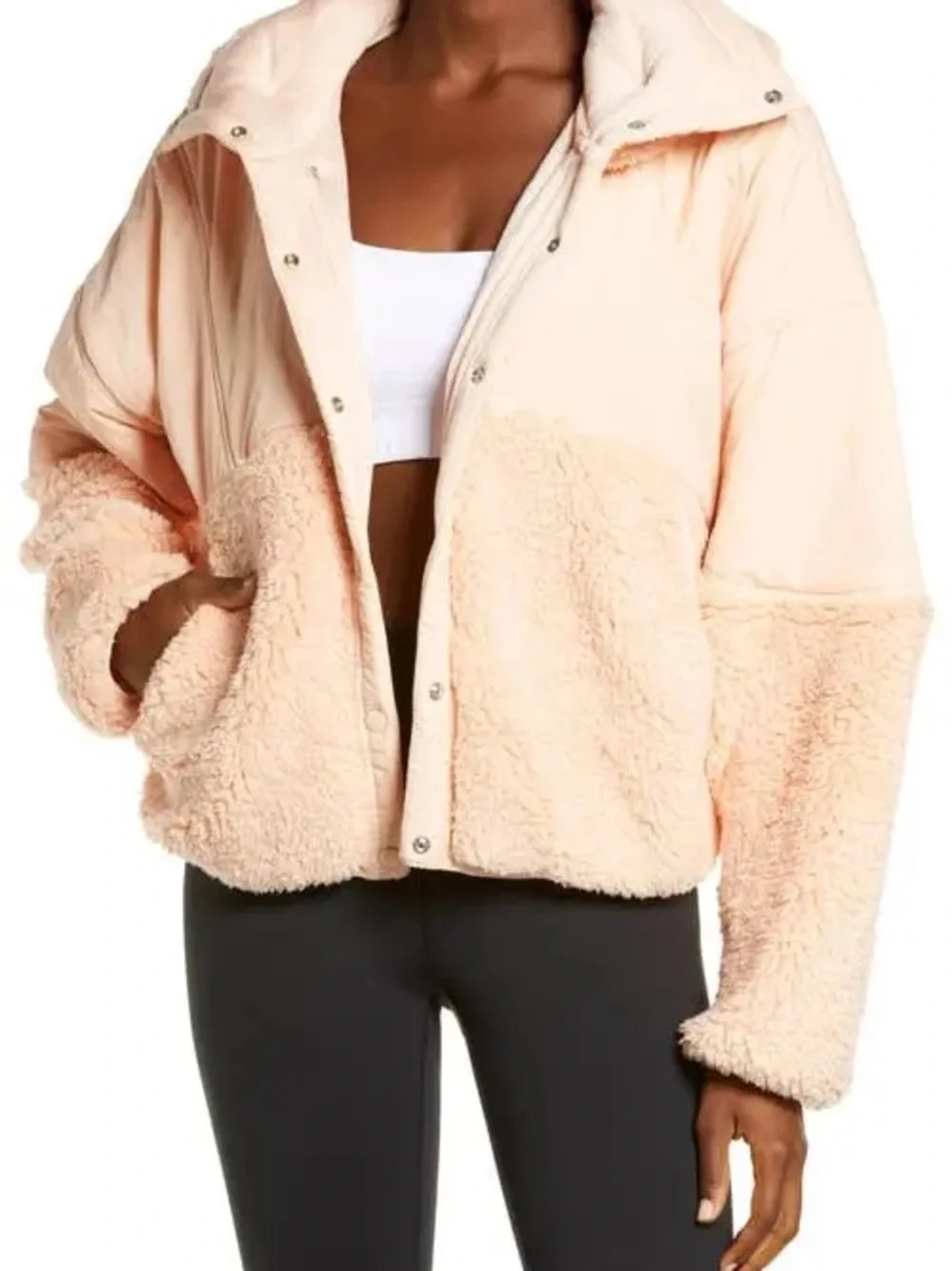 Free people Adventure Awaits Fleece Jacket NWOT